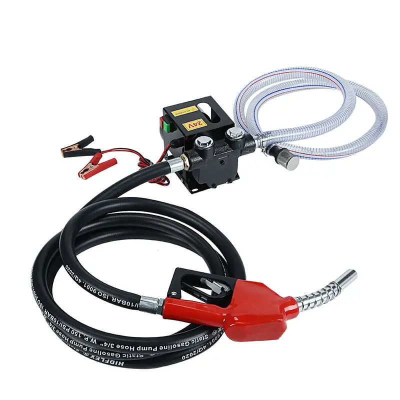 Normas Electric Portable Refueling Bomba 12V 24V 550W Battery Operated Gasoil & Oil Kerosene  Transfer Bomba Kit