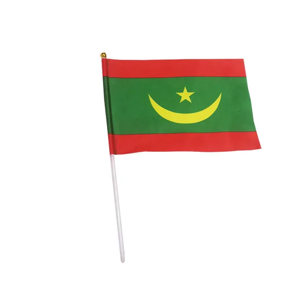 Португальский польский маурисийский малайский дизайн логотип Libyan Lankan корейский готовый к отправке Радужный маленький ручной Развевающийся Флаг