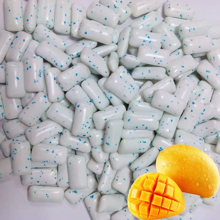 factory price OEM & ODM customized any package chew gum base Mango fruit flavor chewing gum
