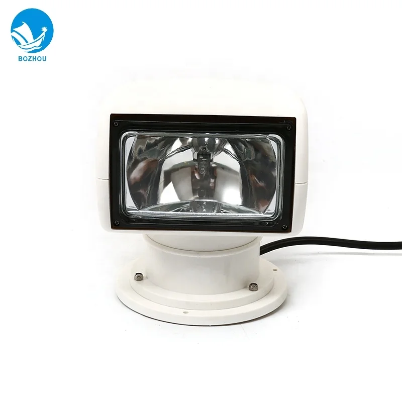 Marine boat search light supplier outdoor Halogen Bulbs search light with remote control TG25A