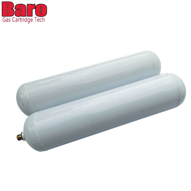 0.95L CO2 Cartridge 580g Argon Nitrogen Cartridge Gas Bottle 580g Argon Nitrogen Gas Cylinder
