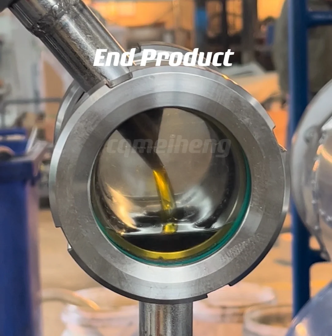 Advanced technology and high-quality waste oil distillation equipment used in refineries