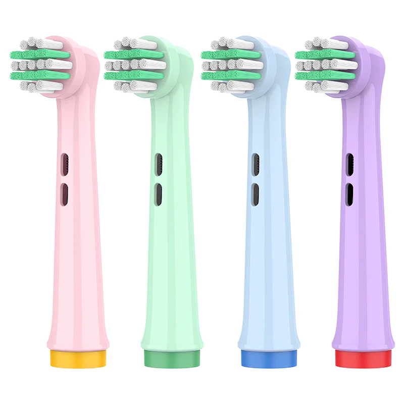 OEM/ODM 4-Pack EB10-T Toothbrush Heads for Kids