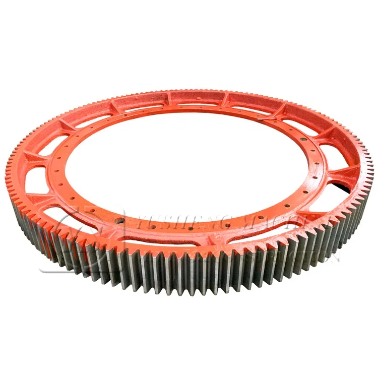 Китайский производитель, кольцевая Шестерня для обжимной печи из нержавеющей стали для вращающейся печи с активным лаймом