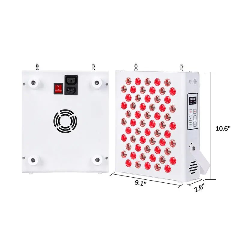 Red Light Therapy Device Light Therapy Panels 60Pcs Dual Chips Leds 630Nm 660Nm 810Nm 830Nm 850Nm Red Near Infrared Panel