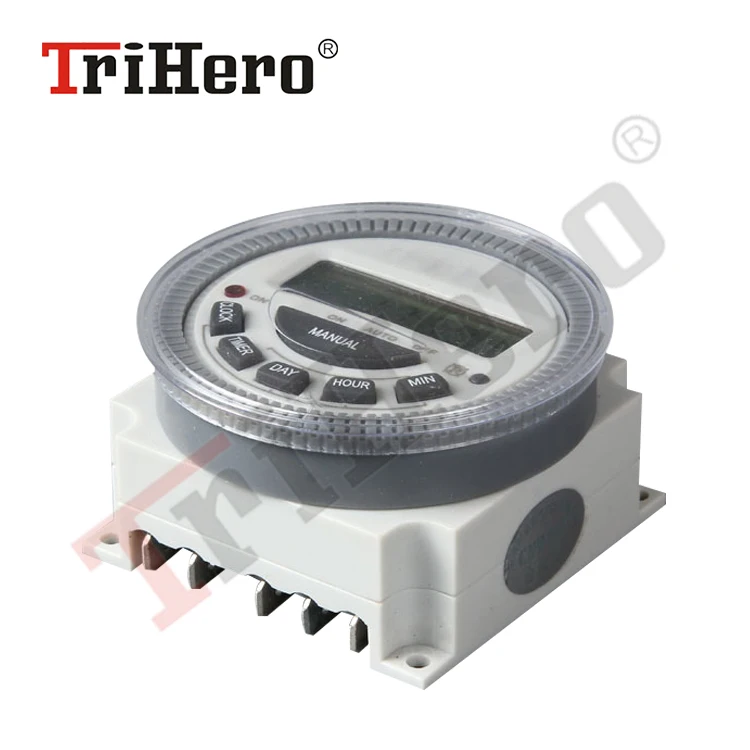 CN304 AC 220 В цифровой ЖК-дисплей питания Еженедельный Программируемый таймер TH618 переключатель времени