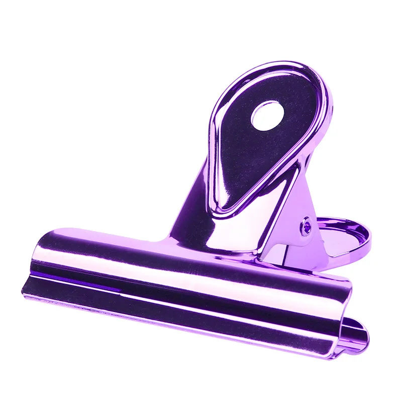 Капли воды бульдог клип Связующего зажим Скелет Клип CN;GUA серебро Нержавеющая сталь 2020 горячая распродажа высокое качество индивидуальные для офиса