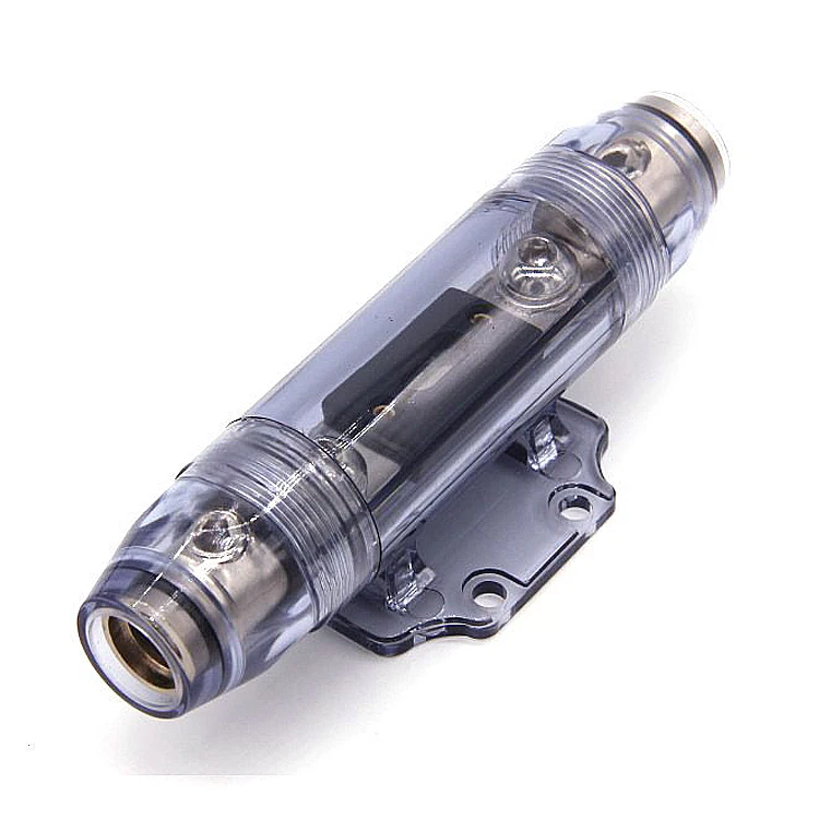 Автомобильный 40A-250A 12V 24V 32V 0/4ga IN-0/4ga ANL OUT предохранители позолоченный мини-ANL держатель предохранителя