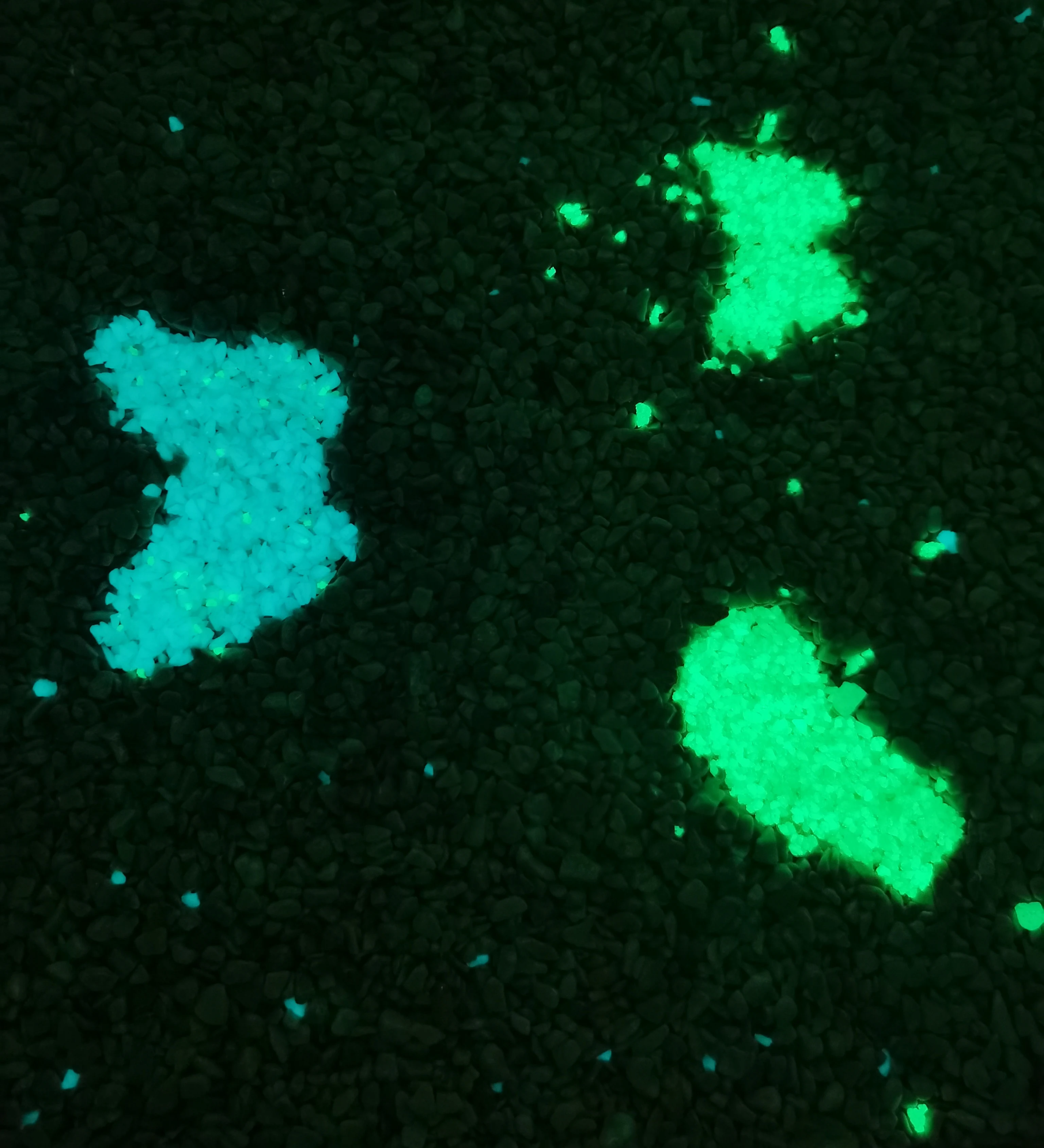 Светящиеся в темноте камни стекло/Фотолюминесцентные камни/люминесцентные Ландшафтные камни и гальки