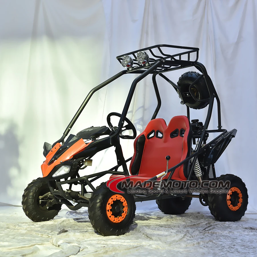 Portable With Torque Converter 110cc 125cc Off Road Go Kart For Kids