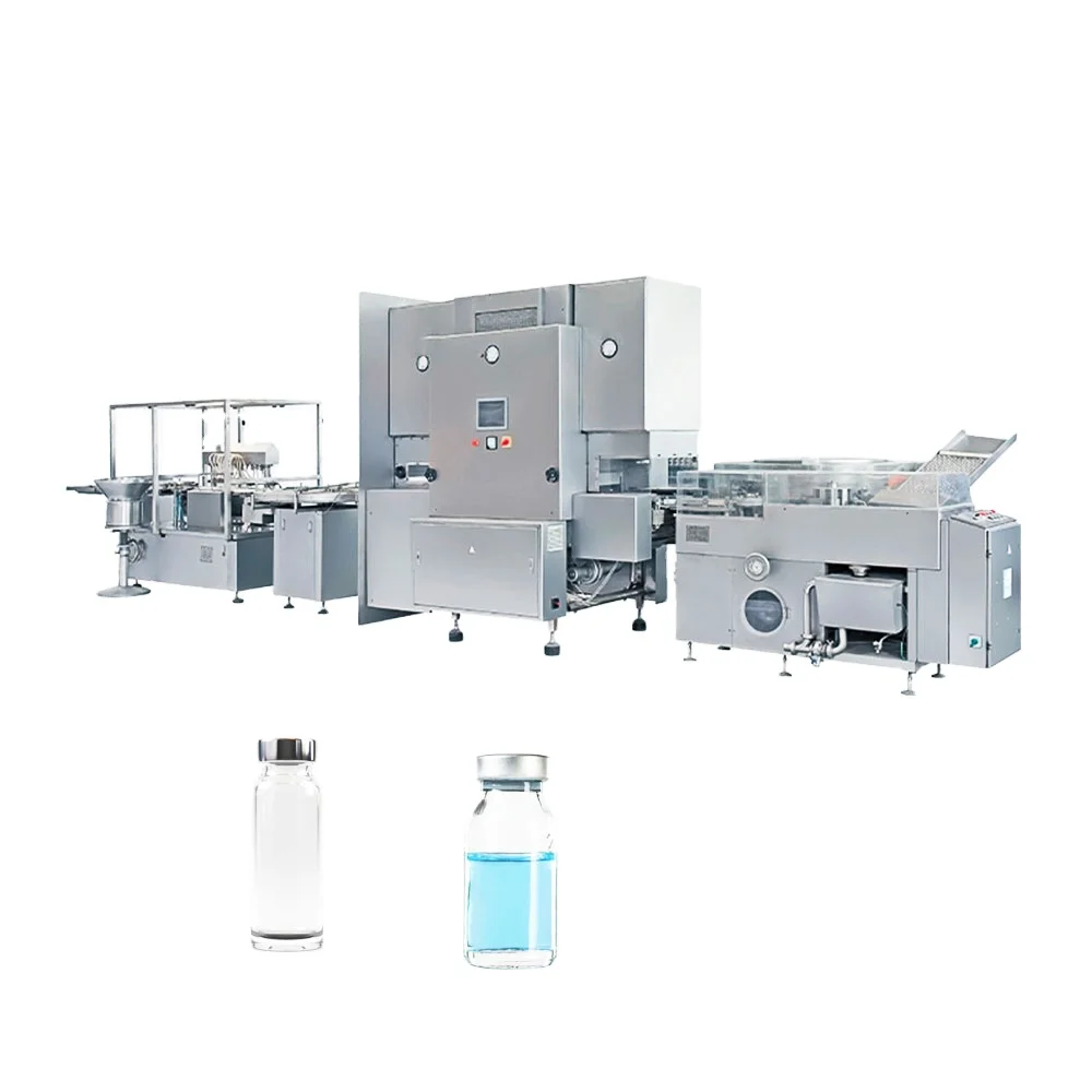 OEB5 Injectable Oncology Vial Turnkey Plant Automatic Chick Chicken Vaccine Machine Poultry Vaccination Equipment