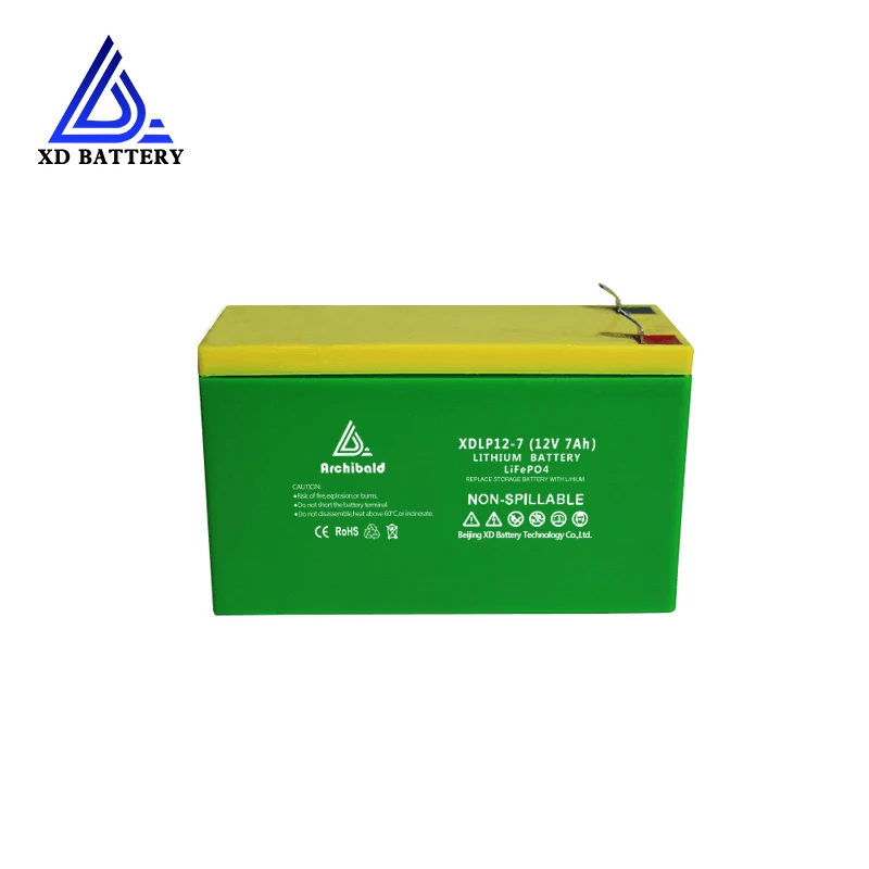 9000 Cycle Life lithium ion battery deep cycle  lipo lifepo4 battery 12v 7ah for rv RV battery car yacht