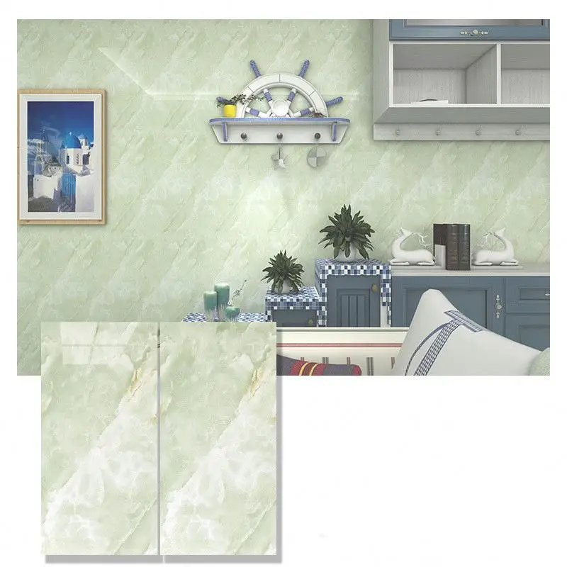 Backsplash Kitchen Tile Stickers Vinyl Flooring Peel And Stick Tiles For Floor Waterproof Self Adhesive Wall Tiles