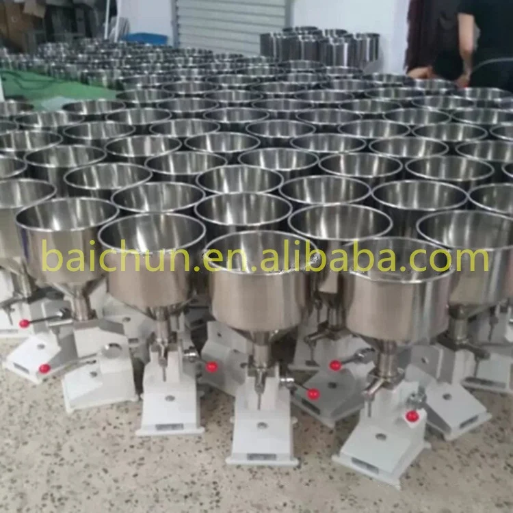 A02 Pneumatic Filling Machine, Quantitative Filling For Liquid, Oil, Ointment, Toothpaste, Honey Cosmetics