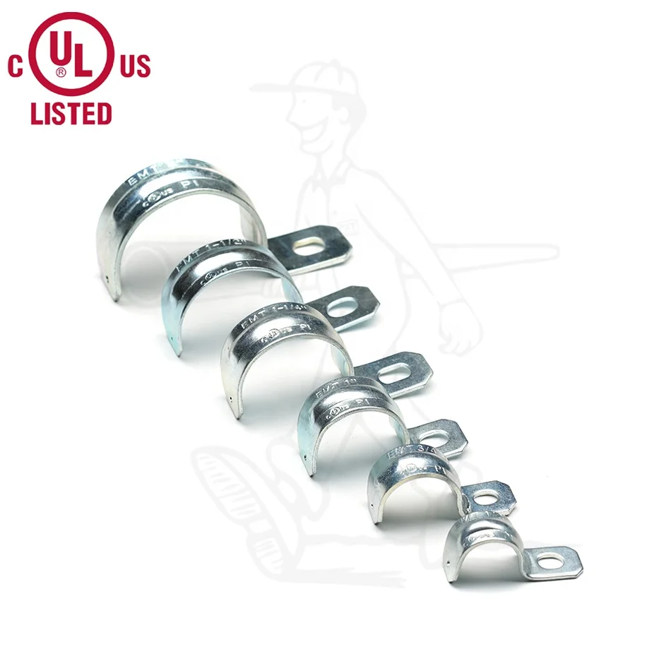 EMT One Hole Strap EMT conduit One Hole Steel Clips