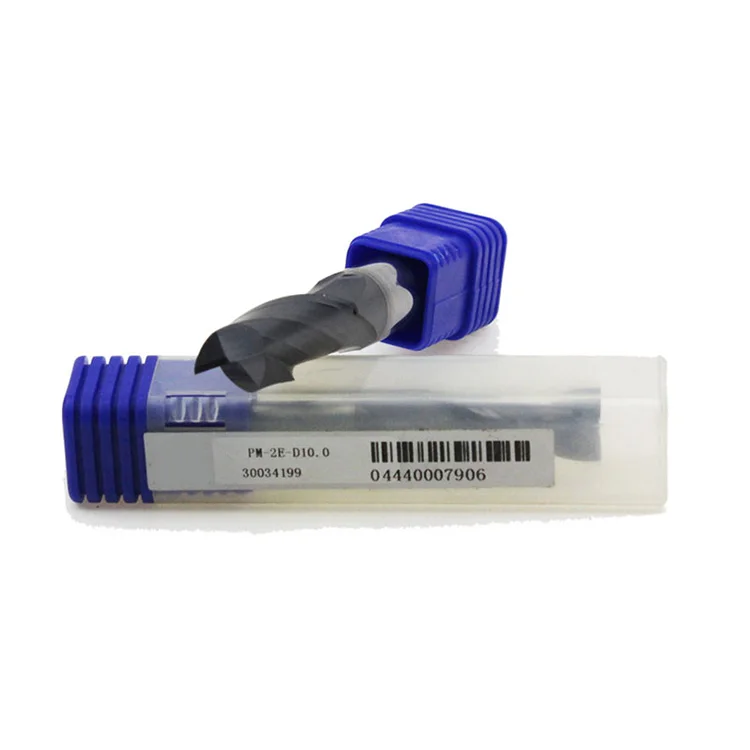 Tungsten steel end mill safety milling cutter set CNC solid carbide insert thread PM-4E-D1.0 2.0 3.0 4.0 5.0 6.0 7.0 8.0 9.0