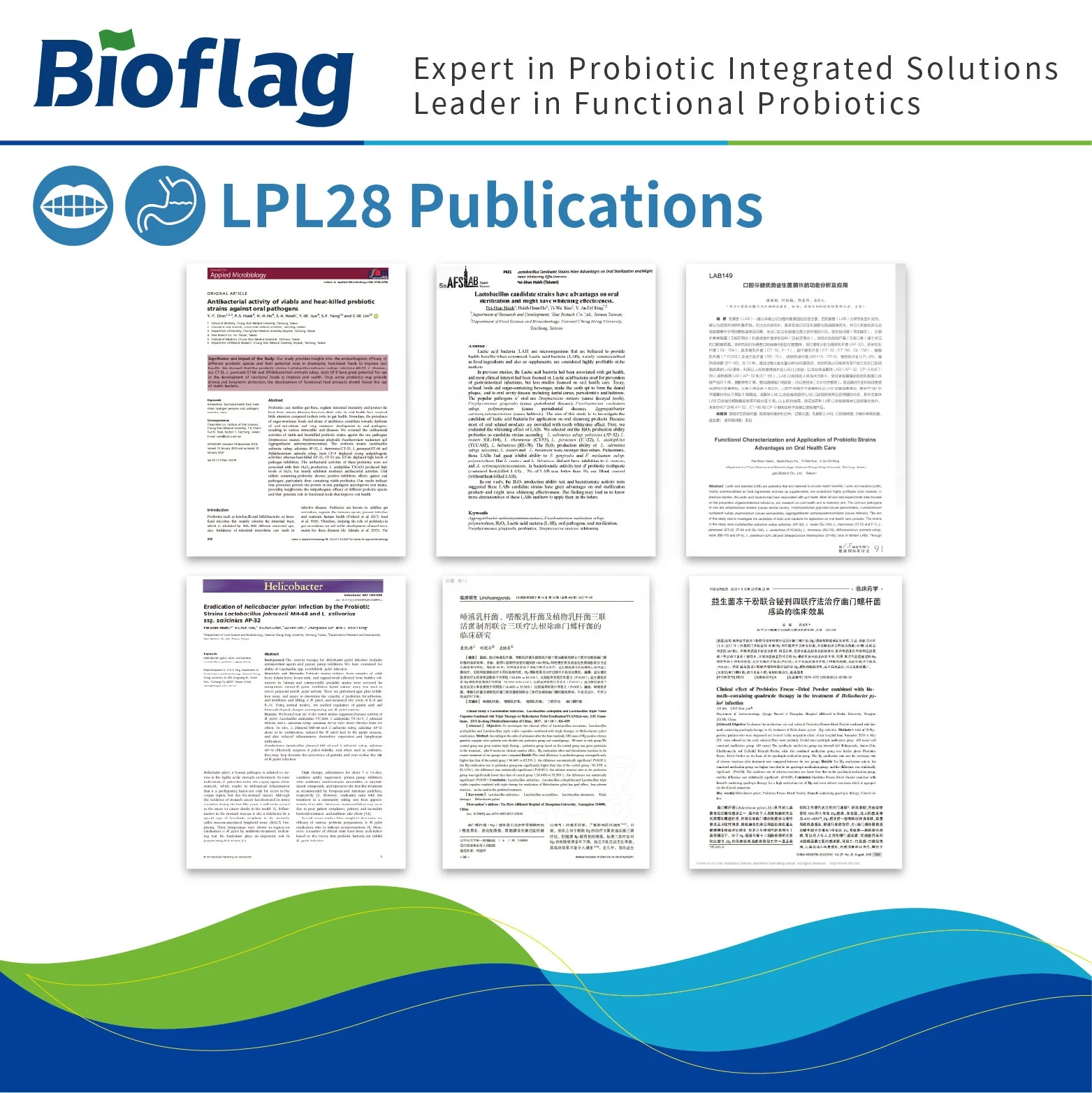 
Probiotics for ulcer treatment Lactobacillus plantarum LPL28 Caries prevention Oral tablet 