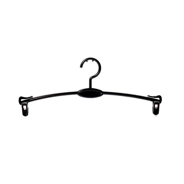 New design fashion wholesale cheap plastic clothes lingerie pants hanger for display
