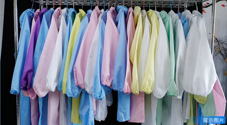 Comfortable Breathable Work Garment ESD Smock Coat ESD lab Safety Clothes ESD Cleanroom Garment