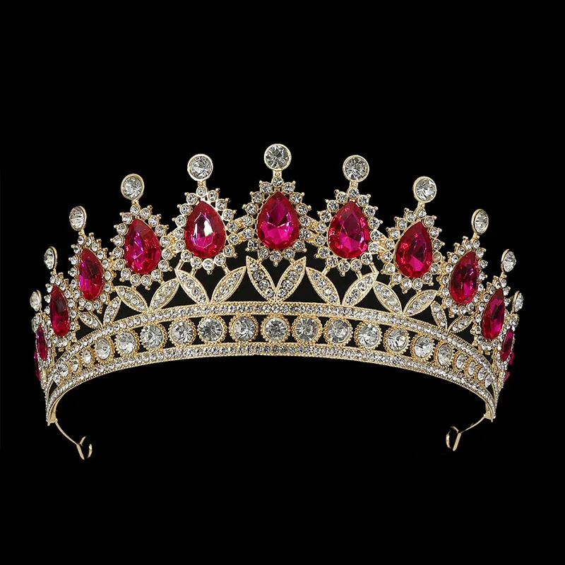 Свадебная Корона из сплава со стразами
