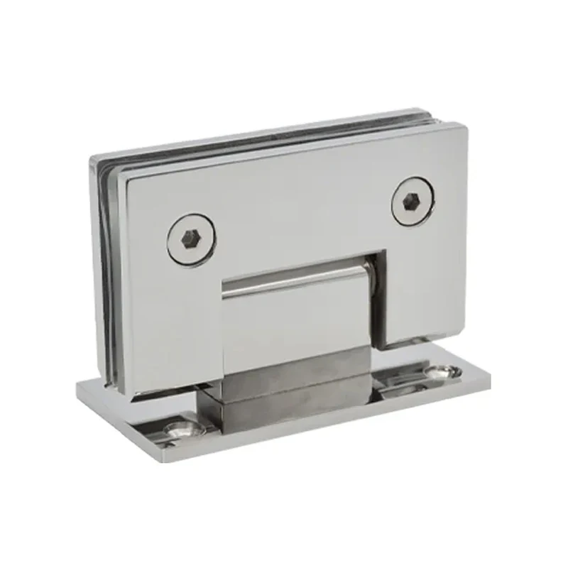 Стеклянная душевая кабина для ванной комнаты, настенное крепление, латунная стеклянная дверная петля