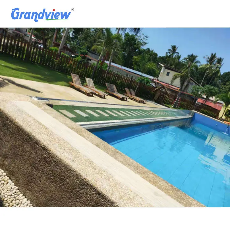 Large frame inflatable  fiberglass intex plastic outdoor clear ground acrylic swimming pool water park