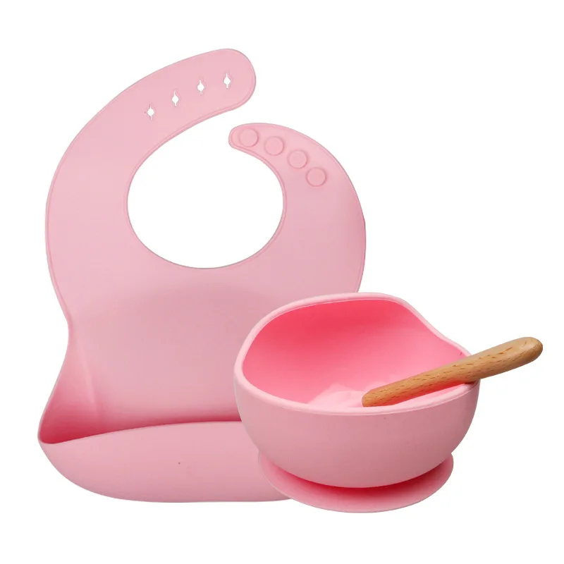 Hot Selling Vpro Bpa Free Baby Products Of All Types Waterproof Silicone Baby Bib Set