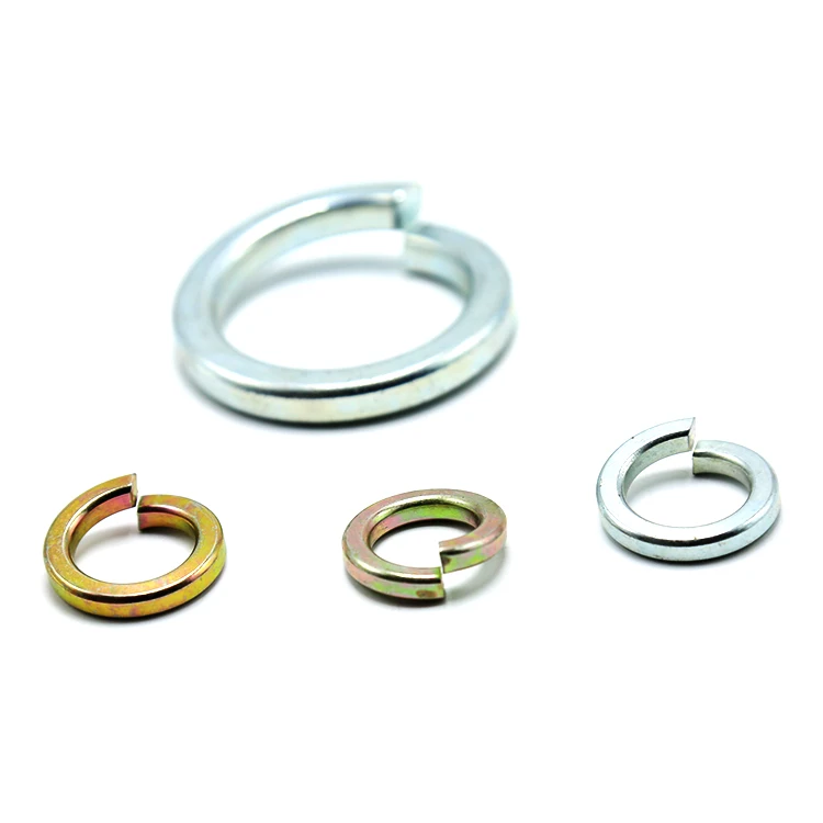 DIN125 DIN127 Spring Washer Fastener Screw Washer Zinc Brass Plated