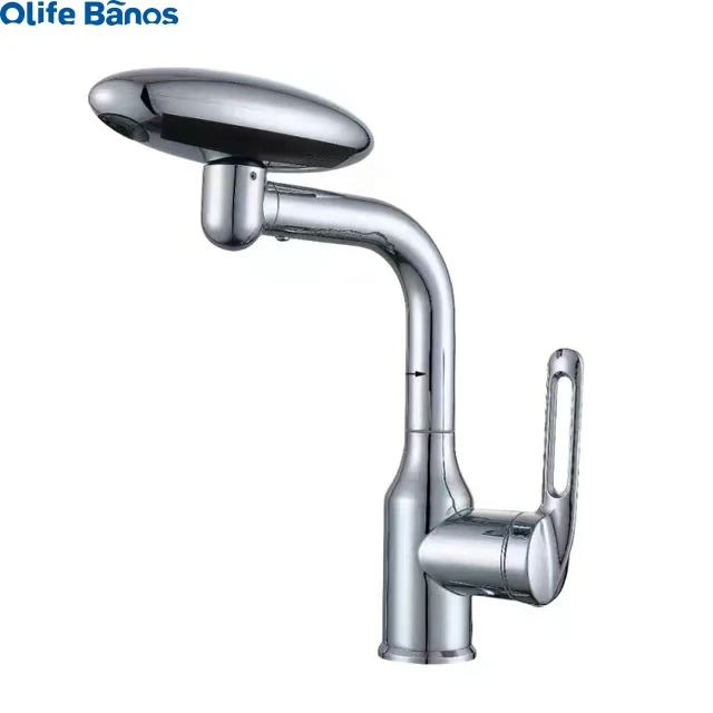 2024 Latest Design Silver Gold Deck Mounted Bathroom Hot and Cold Taps Four Modes Waterfall Faucet Universal Mixer Faucet Grifo
