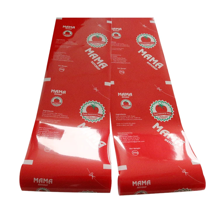 25 micron Custom Food Polypropylene Snack Packing Aluminium Laminated Plastic Film Roll