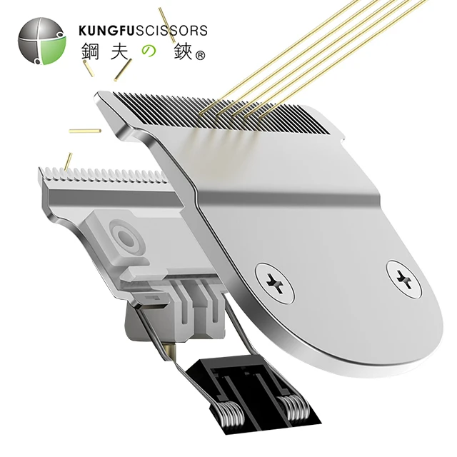 Машинка для стрижки волос KUNGFU аккумуляторная электрическая машинка с USB профессиональный триммер парикмахера бритва беспроводной набор