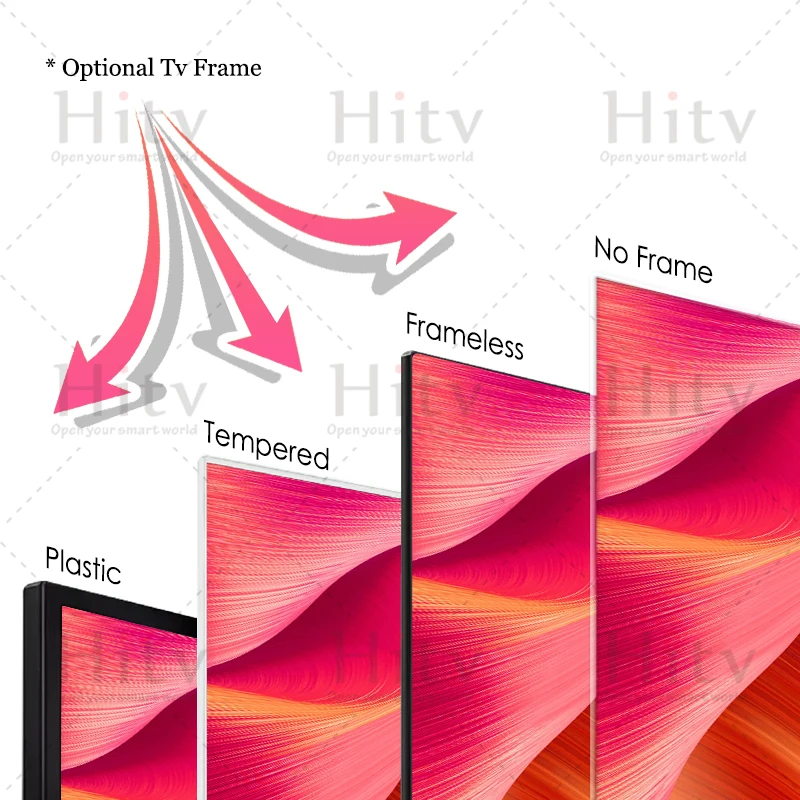 Hospital Use 43inch Ultra HD 4K LED TV Television 43 50 55 65 Inch Smart TV With Android WiFi