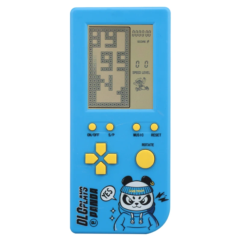 new high quality retro handheld video game console 4.1 inch straight board Panda game console