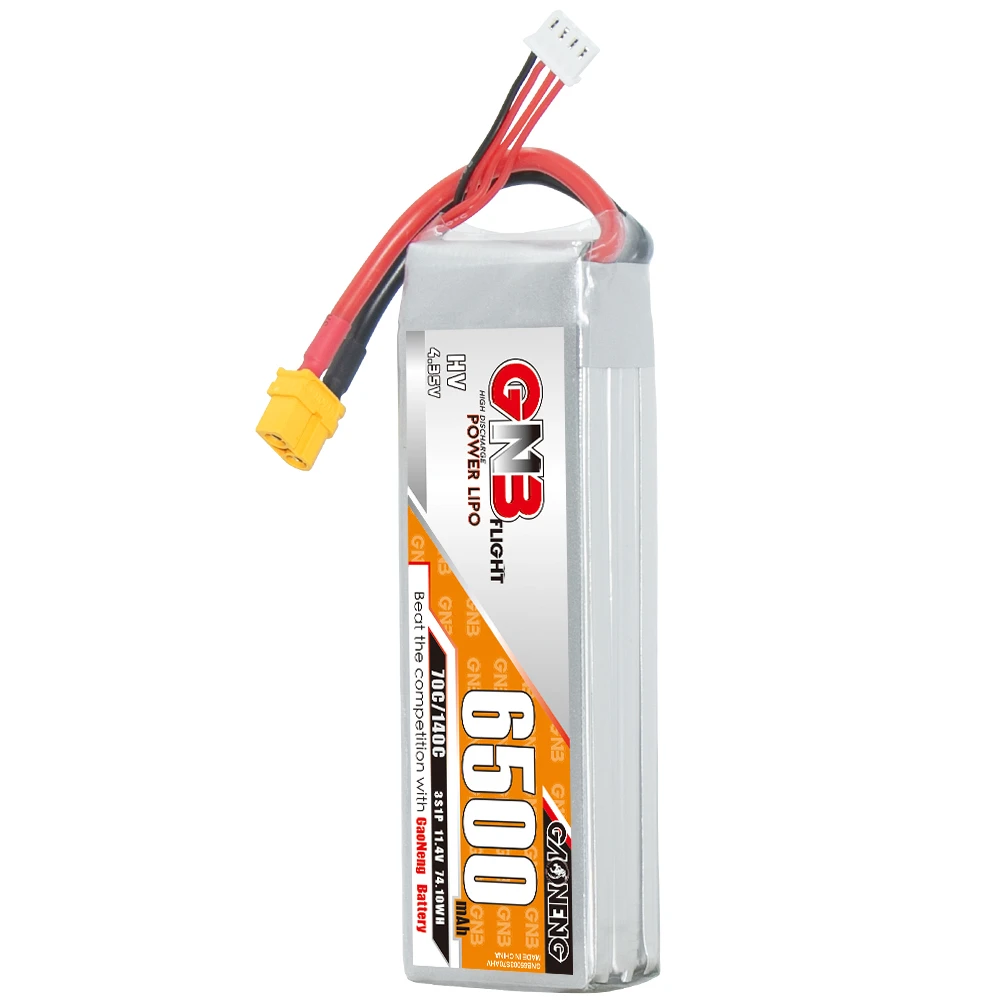 GNB GAONENG 6500 мАч 3S 11 4 в 70C 140C LiHV XT60 RC LiPo аккумулятор Радиоуправляемый автомобиль Дрон радиоуправляемая лодка
