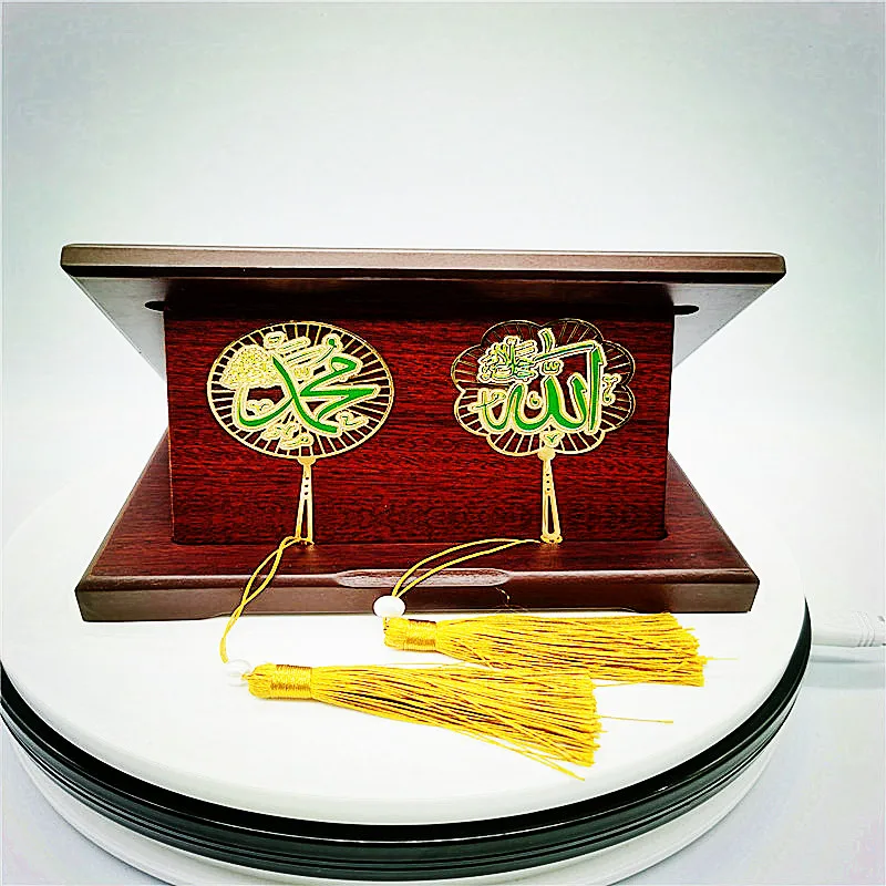 Innovative Muslim Metal Bookmarks Color Printing Exquisite Gift Bookmarks With Tassel Craft Gift Chinoiserie