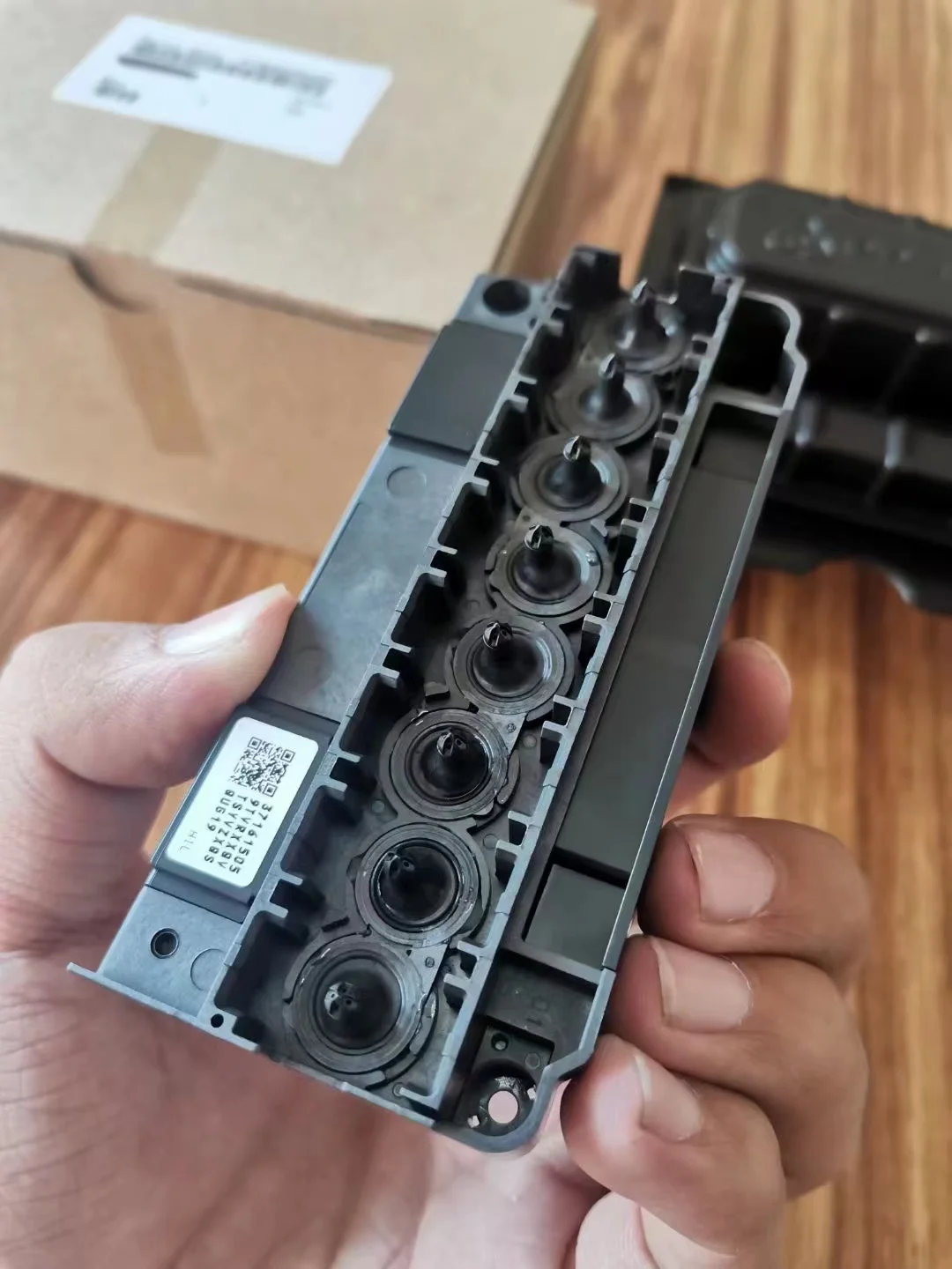 Original f186000 dx5 printhead unlocked first/second/forth locked for Ep son eco solvent printer dx5 print head