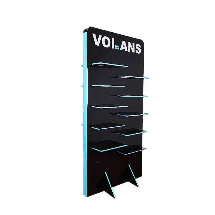 New Products Cardboard POP Floor Standing Retail Display Rack Shoe Display Stands