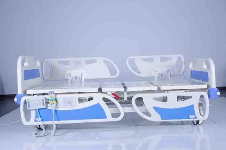 Factory Supply three function electric hospital bed high quality clinic medical bed for sale