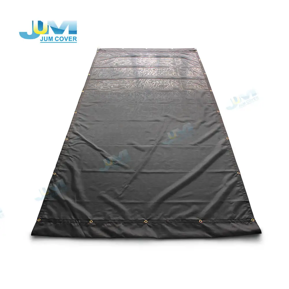 10oz Dump Truck Replace Mesh Tarp Truck Mesh Cargo Net PVC Tarps for Trailers