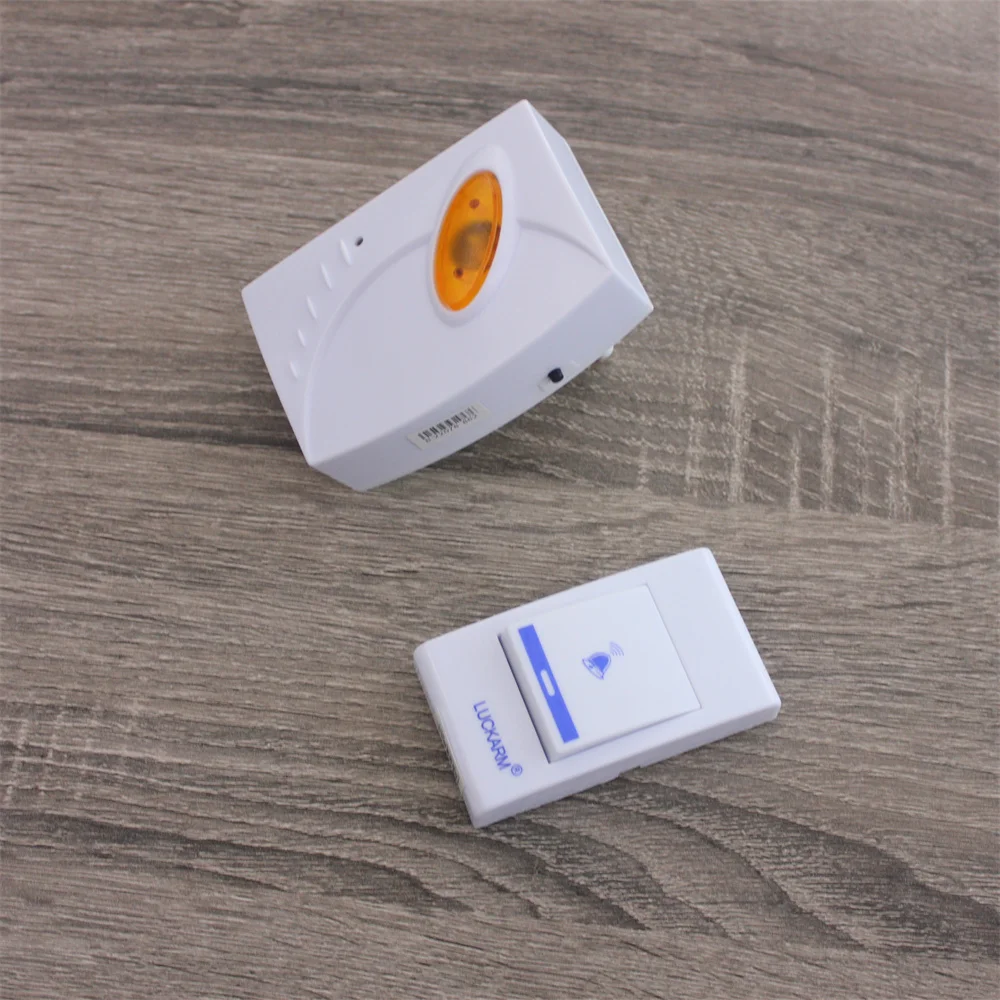 Modern Home Use Doorbrell Wireless Remote Control Ring Door Bell Easy Installation 32 Melody AC 110V/220V Apartment Battery Plug