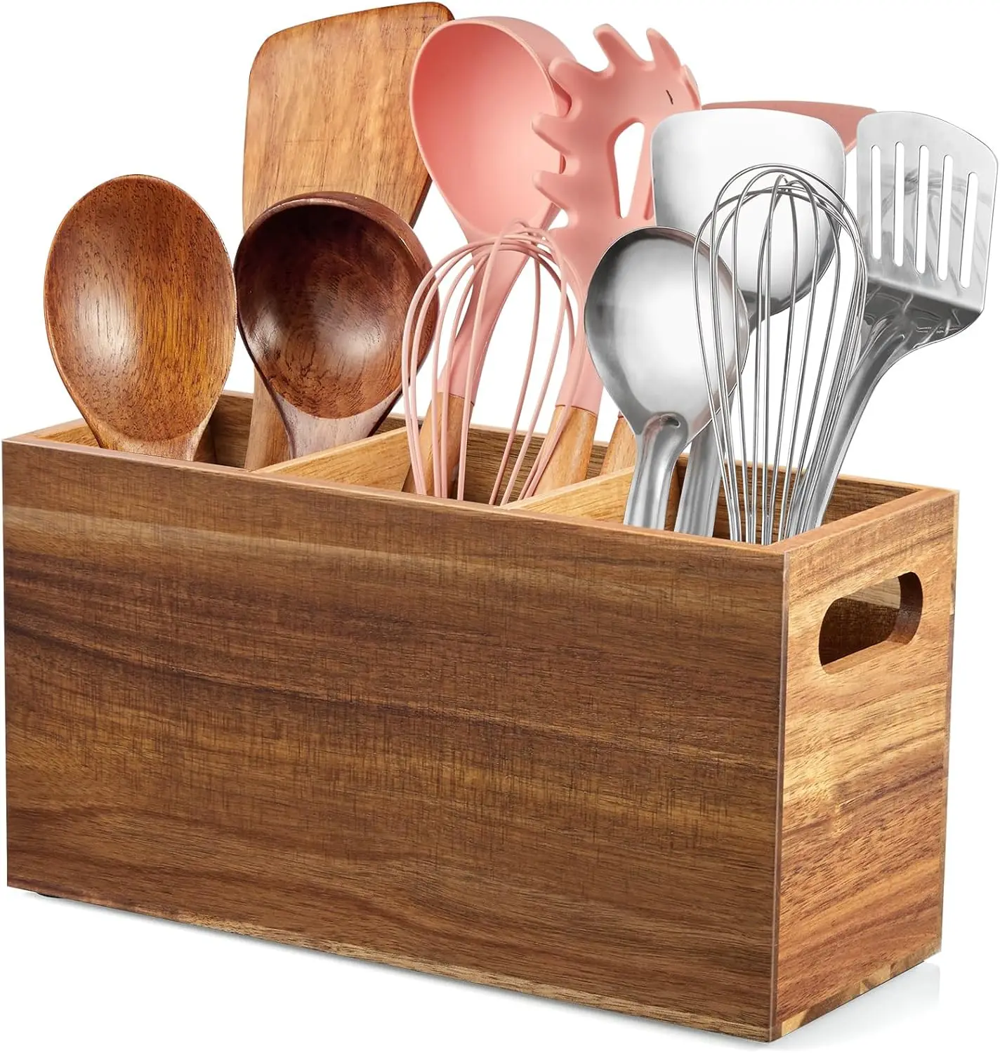 New Product Wood Spoons Spatula Kitchen Tabletop Accessories Cookware Utensil Holder