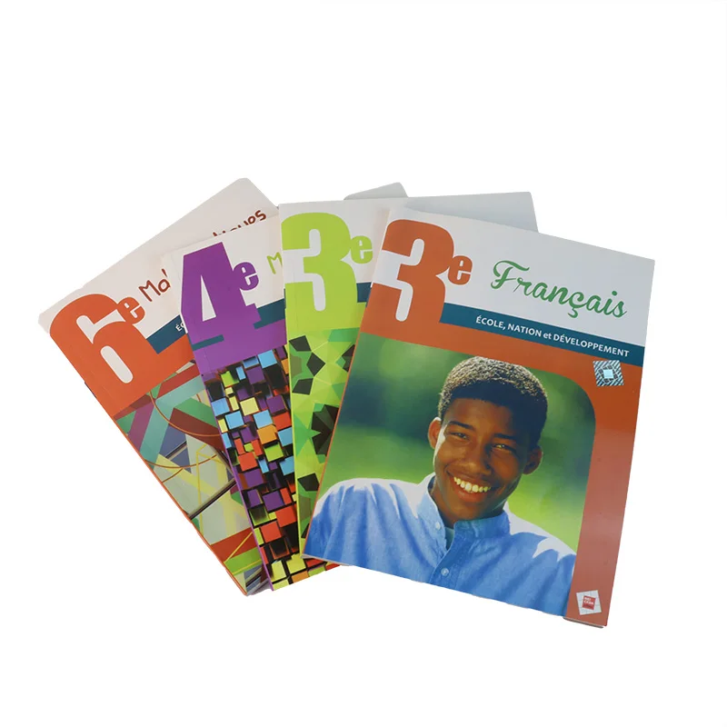 English school copy book printing French Mathematics books reference coursebook  school copy textbook printing for Education