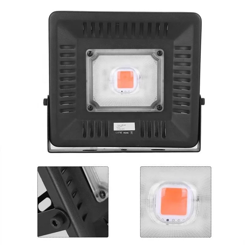 QFS-520 Back commercial hydroponics flower solar grow light  50W 100W 150W Full Spectrum indoor cob led grow lights waterproof