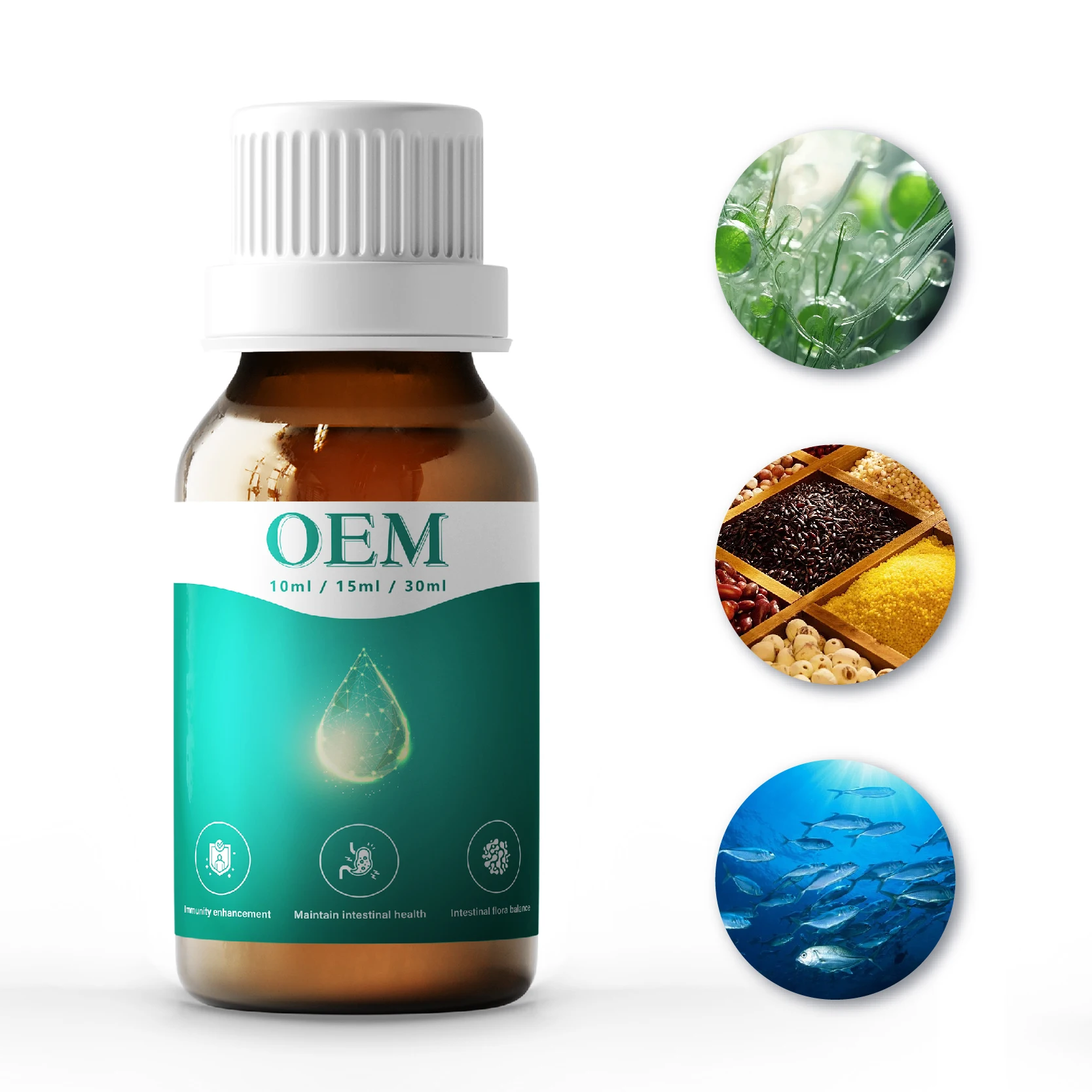 Tonbios DHA Algae Oil Docosahexaenoic Acid Omega 3 Arachidonic Acid Brain Supplement Oil drops