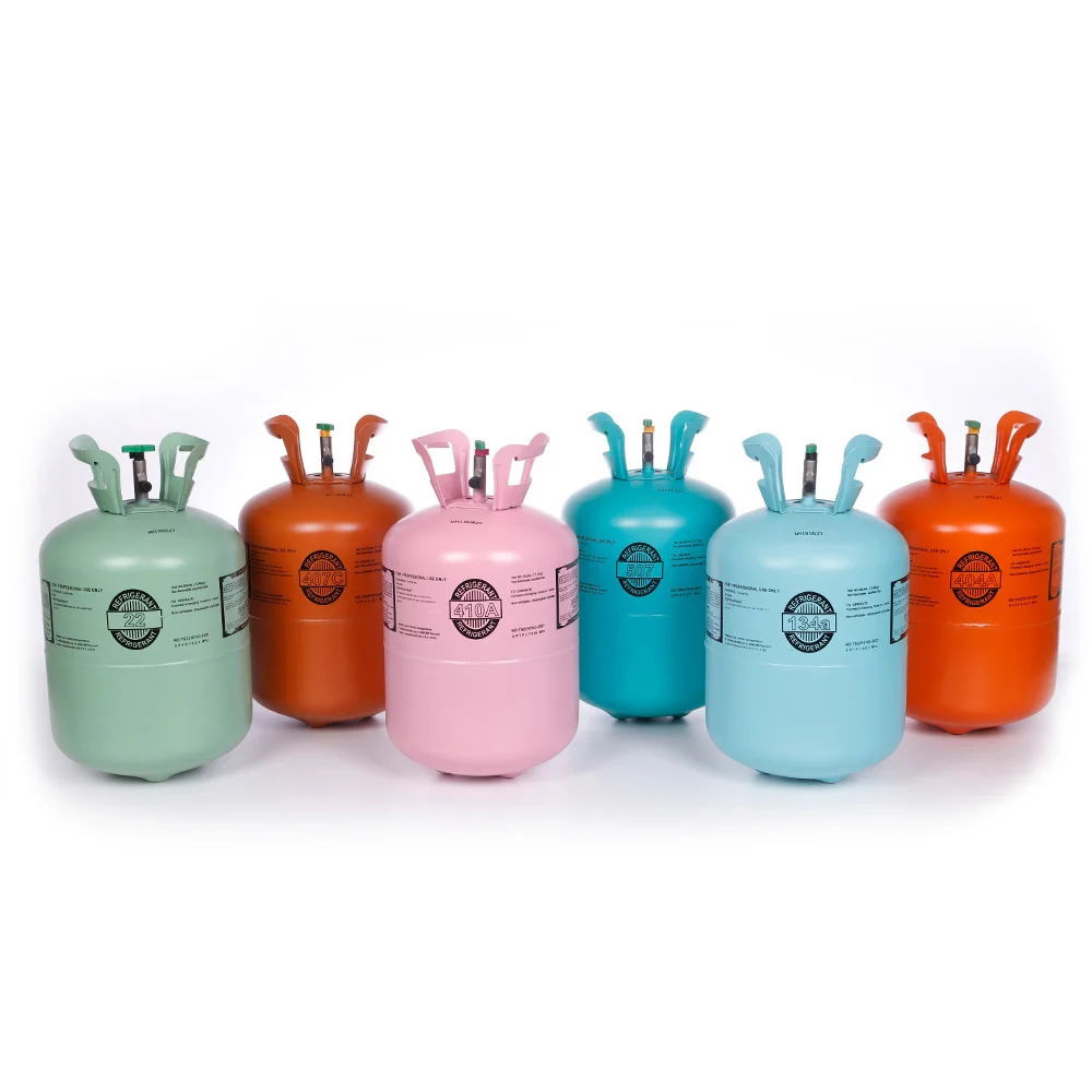 Environmental 24 LB 10.9kg r-404a refrigerant gas r404a price with 99.9% Purity