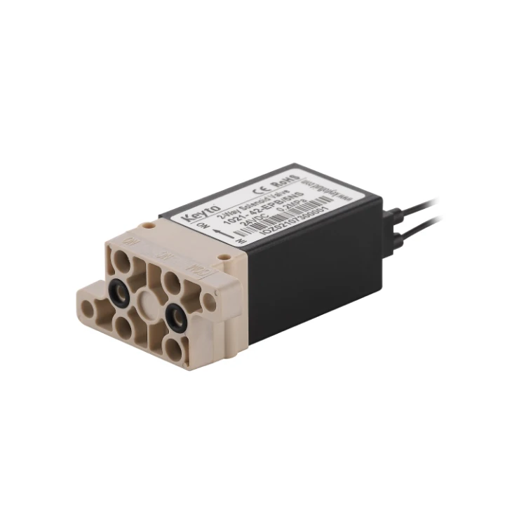 1021-2 way base mounting usage for Hematology/Biochemistry/CLIA/ELISA/Laboratory/Medical analyzer application solenoid valve
