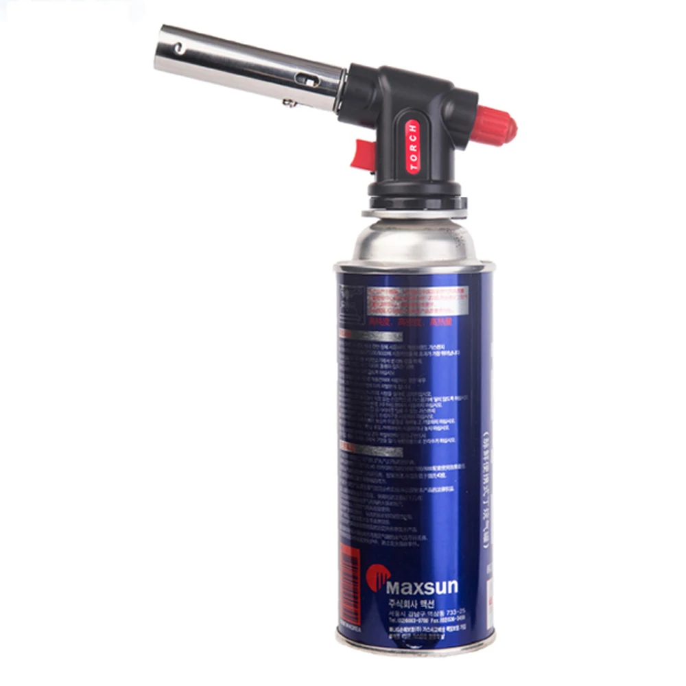 Auto Ignition Outdoor Welding Portable Butane Gas BBQ Camping Torch WS-504C