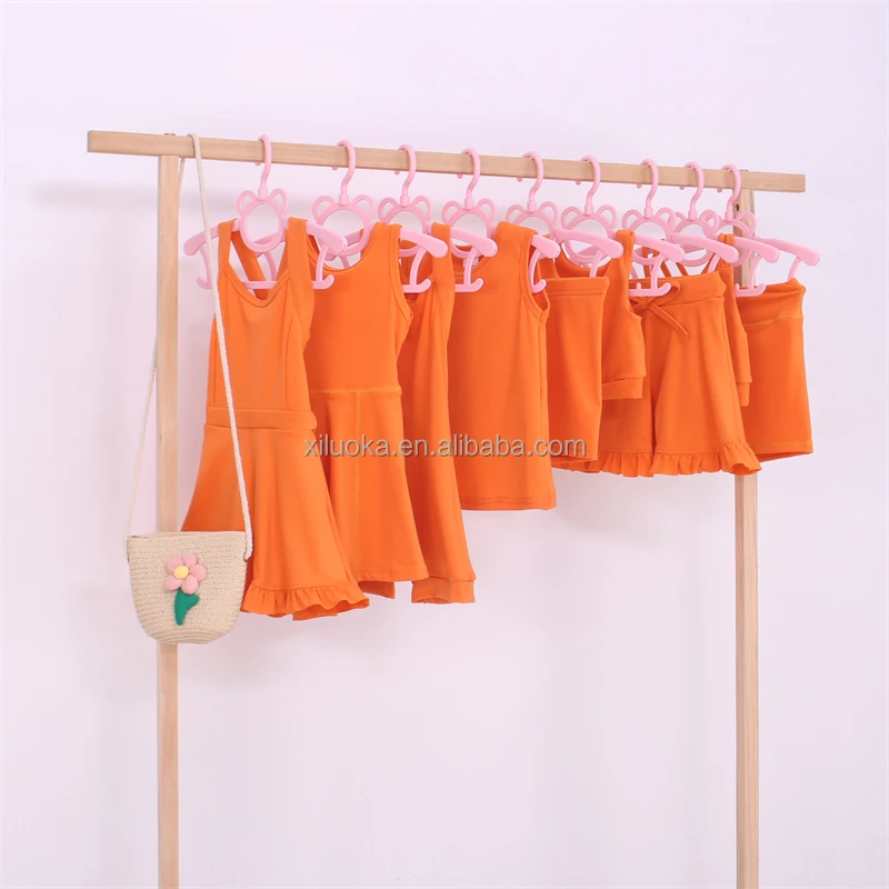 2024 Hot Sale High Quality Nylon Baby Yoga Frill Dress