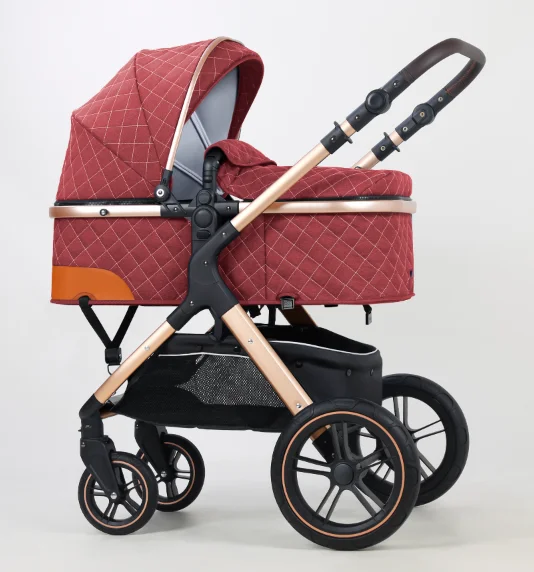 Wholesale baby stroller 3 in 1/good quality cheap baby pram/China new design black luxury baby carriage for sale