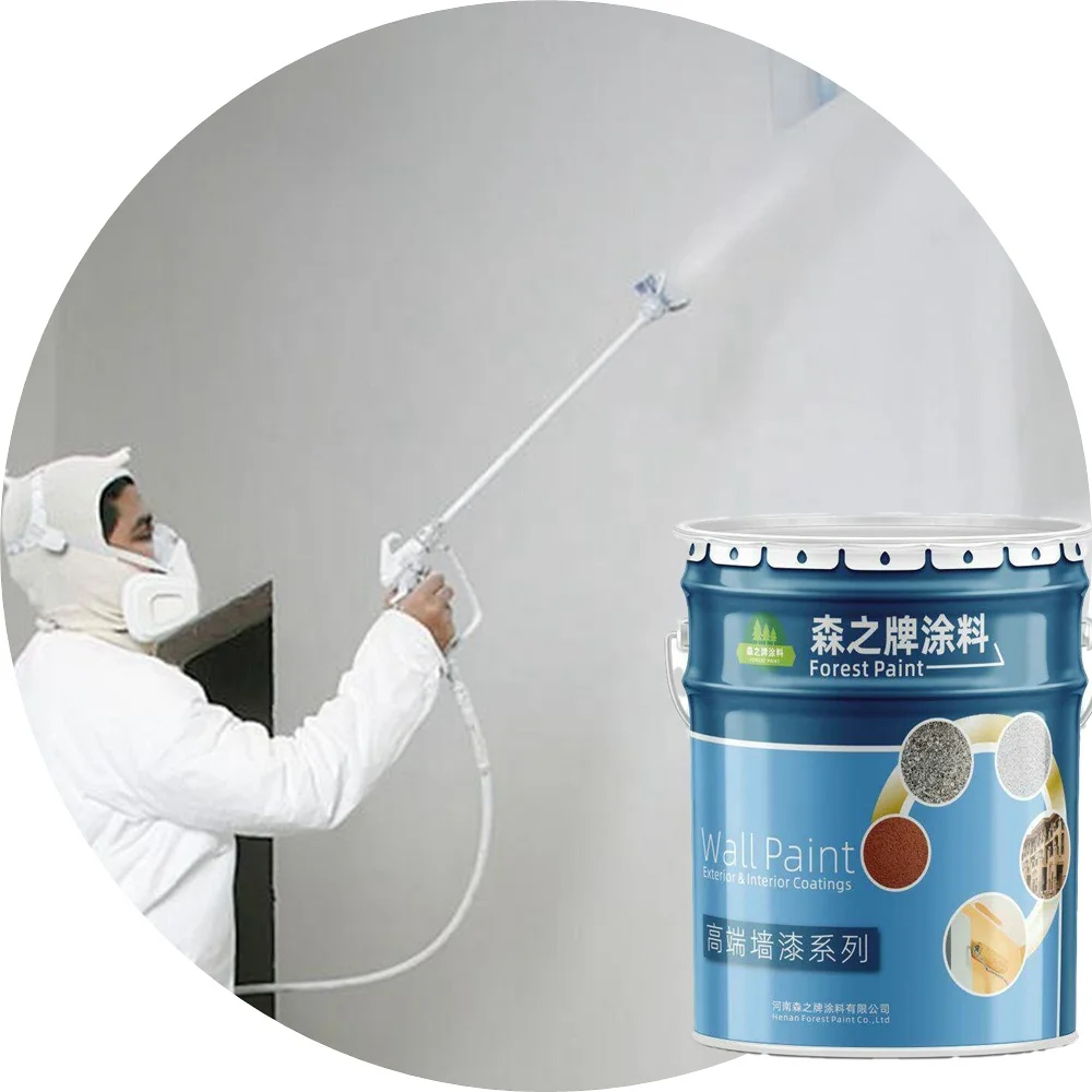 FOREST Special environmental emulsion beautiful decorative interior latex wall color house paint color chart for block building